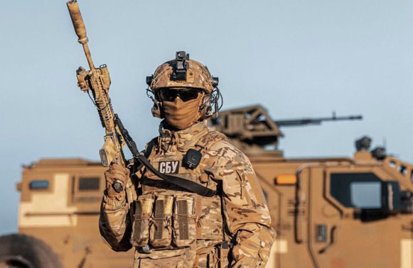 A serviceman of the Security Service of Ukraine Image - A serviceman of the Security Service of Ukraine